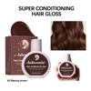 Глазурь для волос Super Gloss Цветная Кондиционирующая Блеск Смываемая Полуперманентная Глазурь для волос, улучшающая цвет, Питает и Восстанавливает, Легкая
