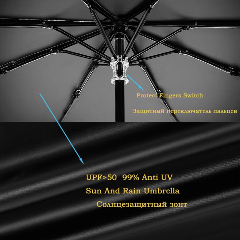 Складной зонт женский Ван Гог живопись китайское искусство Сакура зонтики дождь женский ветрозащитный анти-УФ солнцезащитный зонтик
