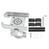 GUB P40 Phone Holder Stand 360 Degree Adjustable Bracket for Motorcycle Bicycle Scooter(Argent )