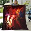 Super Clear 3D Naruto Bed Blanket Office Home Hiking Picnic Thick Quilt Fashionable Bedspread Flannel Blanket