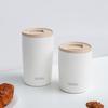 Thermos 415 мл Изолированная кофейная кружка из нержавеющей стали