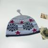Autumn and winter new retro Fair Island jacquard knitted cold hat women's knitted headgear warm fringed wool hat