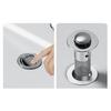 Universal Bathroom Sink Drain Stopper Pop-up Basin Strainer Anti-clogging Bathtub Press Filter