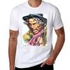 Lee Ballou Marvin movie poster painting Cat TShirt Vintage Print Crew Neck Tee