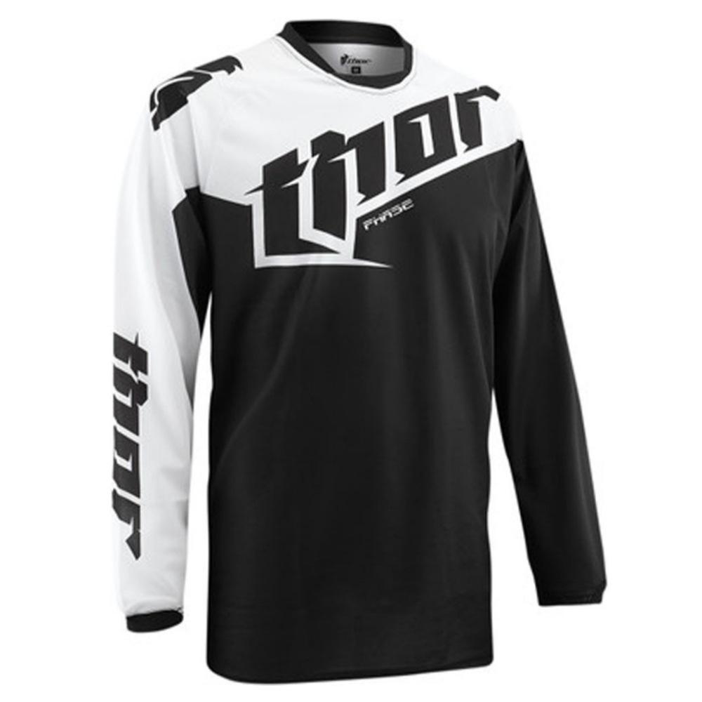 Hot Sale New Thor Team Quick-Drying Breathable Downhill Suit Summer Mountain Bike Long Sleeve T-Shirt Motorcycle Suit