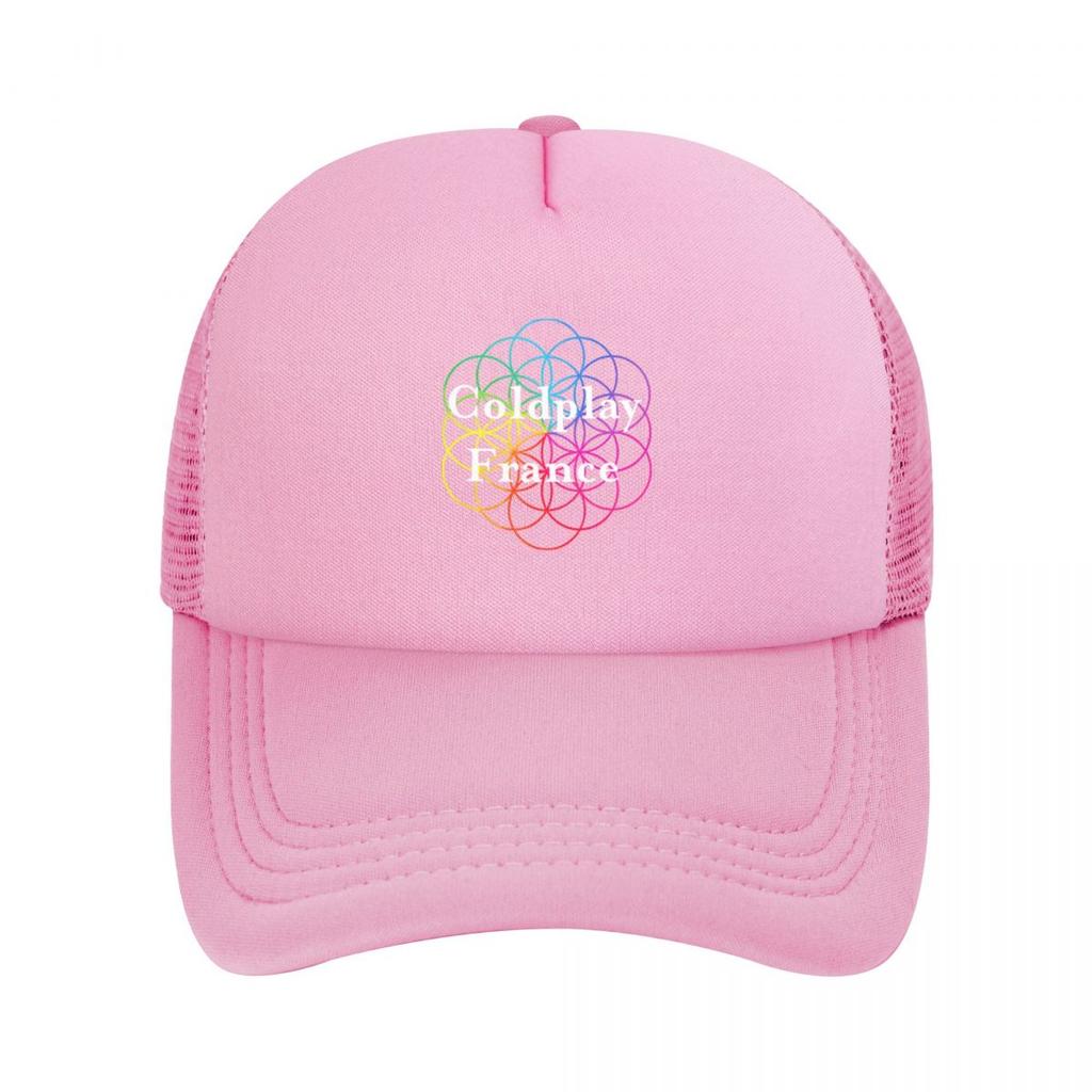 Coldplay Ghost Stories Эластичная шляпа дальнобойщика Сетчатая бейсболка Регулируемые шляпы с застежкой Snapback для женщин унисекс Удобные