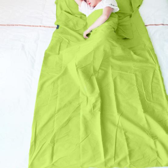 Спальный мешок с наволочкой. Очень мягкая, износостойкая, водонепроницаемая, не выцветающая, легкая складная простыня для путешествий.