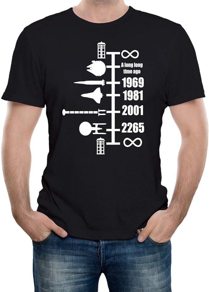 Spaceship Timeline T shirt Unisex Move Fi FC1 TEE TOP ALL SIZES S TO 5XL