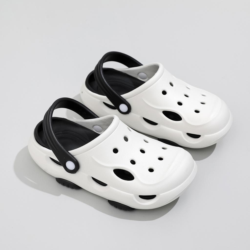 Новые летние универсальные тапочки с толстой подошвой, подходящие для взрослых и детей для ношения повседневных модных, противоскользящих и износостойких тапочек