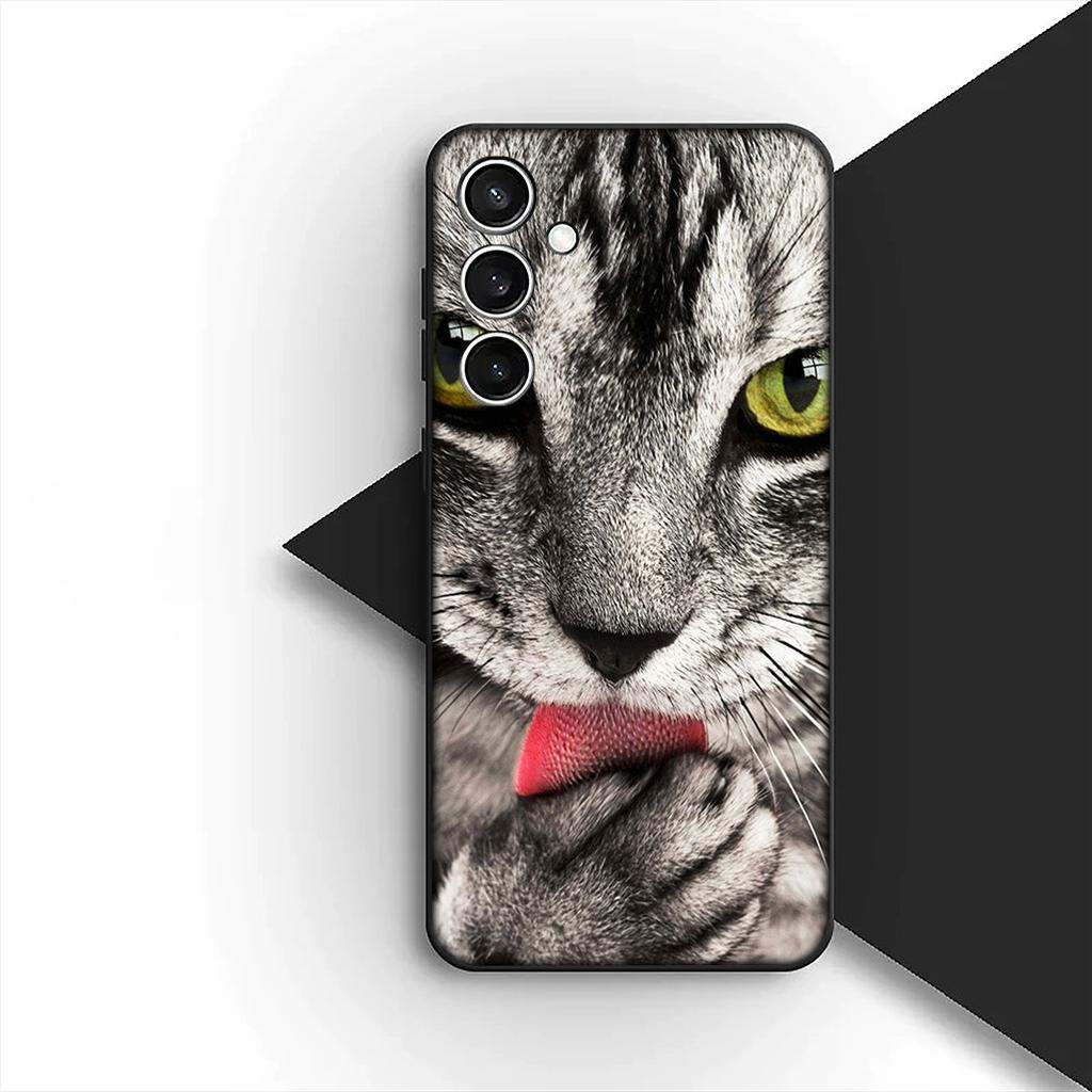 Eyes Cat Meow Kitten Paw Phone Case for Apple iPhone 17 Pro XS Max Air 6 7 8 Plus 5 + SE 2022 SE2 16E 8+ Protective Cover