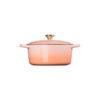 Le Creuset Signature Cocotte Ronde 22 Cm Cast Iron Enamel Pot, P?ch, Gas, Induction, and Oven Compatible [Official Japanese Product]