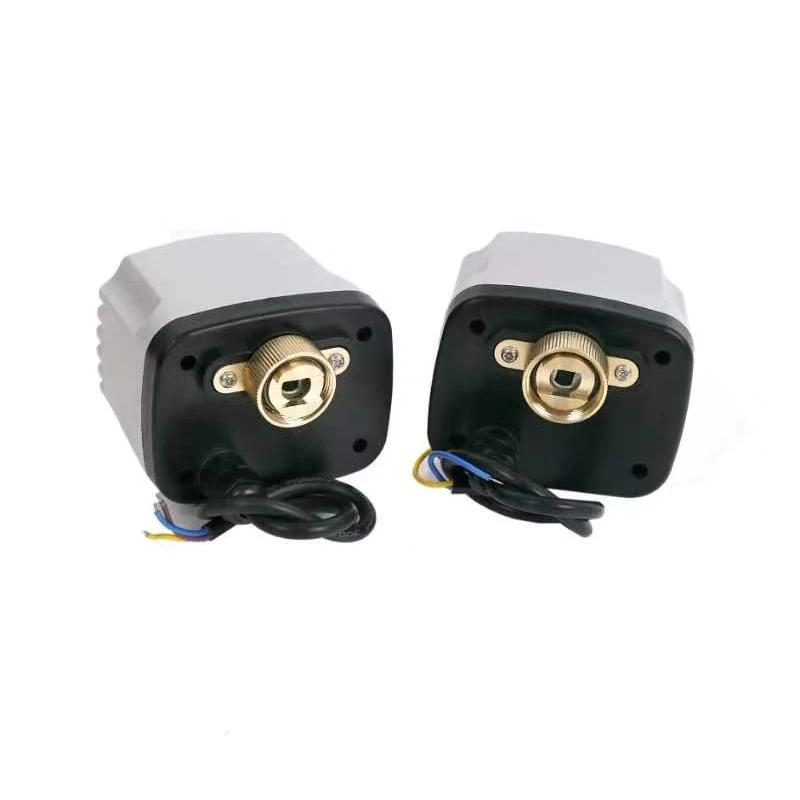 1/2" 3/4" 1" IP65 Водонепроницаемый Моторизованный Шаровой Кран 3-проводной 2-контактный Нормально Закрытый Латунный Электрический Шаровой Кран 8 Нм Крутящий Момент