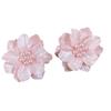 Elegant Pearls Flower Stud Earrings for Women Floral Shaped Ear Rings Accessories Fashion Jewelry for Daily Commute