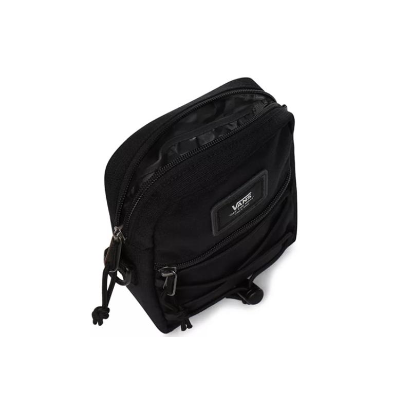 Vans Нейлоновая наплечная сумка, сумка через плечо обычная унисекс черная Vans VN0A3I5S6ZC