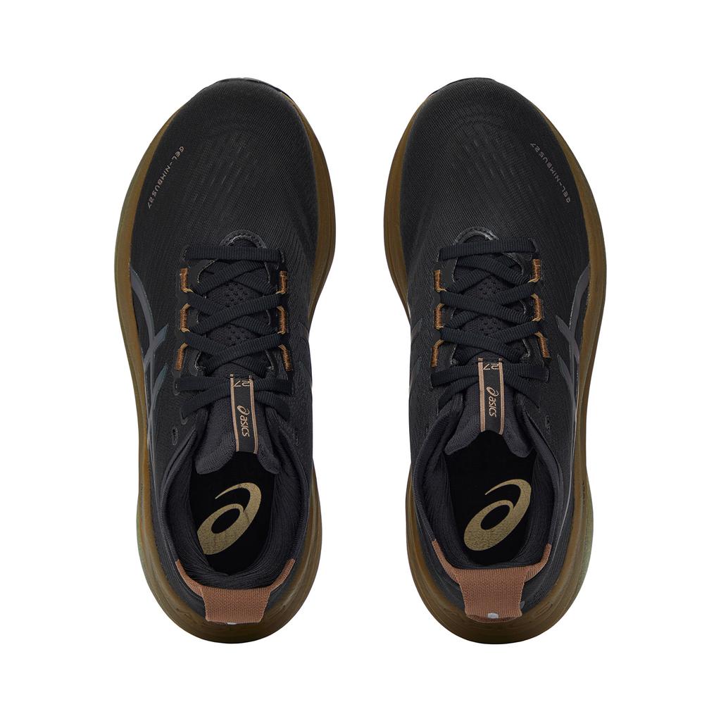 Asics Gel-Nimbus 27 Platinum Fashion Fabric Breathable Cushioning Shock Absorption Rebound Low-Top Marathon Running Shoes 1011C095-001