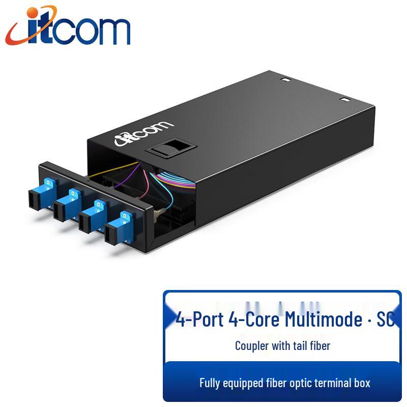 ITCOM Telecom-Grade Fiber Optic Terminal Box & Patch Panel