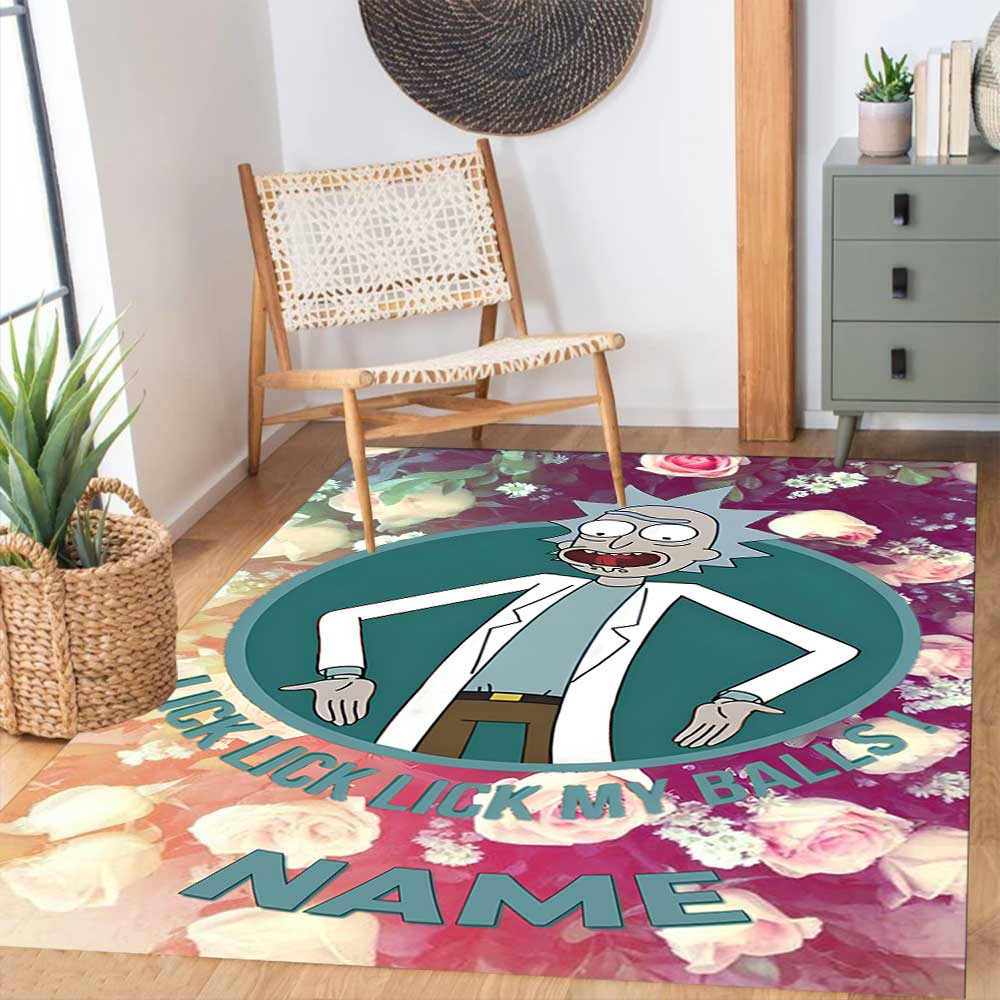 Warnermedia (9) Customize your name rug, office chair cushion, home bedroom living room gift.