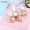 2Bag Dollhouse Mini Mini Toast Bread Ролевая кукольная еда 1/12 Декор для кукольного домика