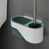 Modern Hygienic Toilet Brush Wall Mounted Hanging Toilet Brush Holder Organizer Bathroom