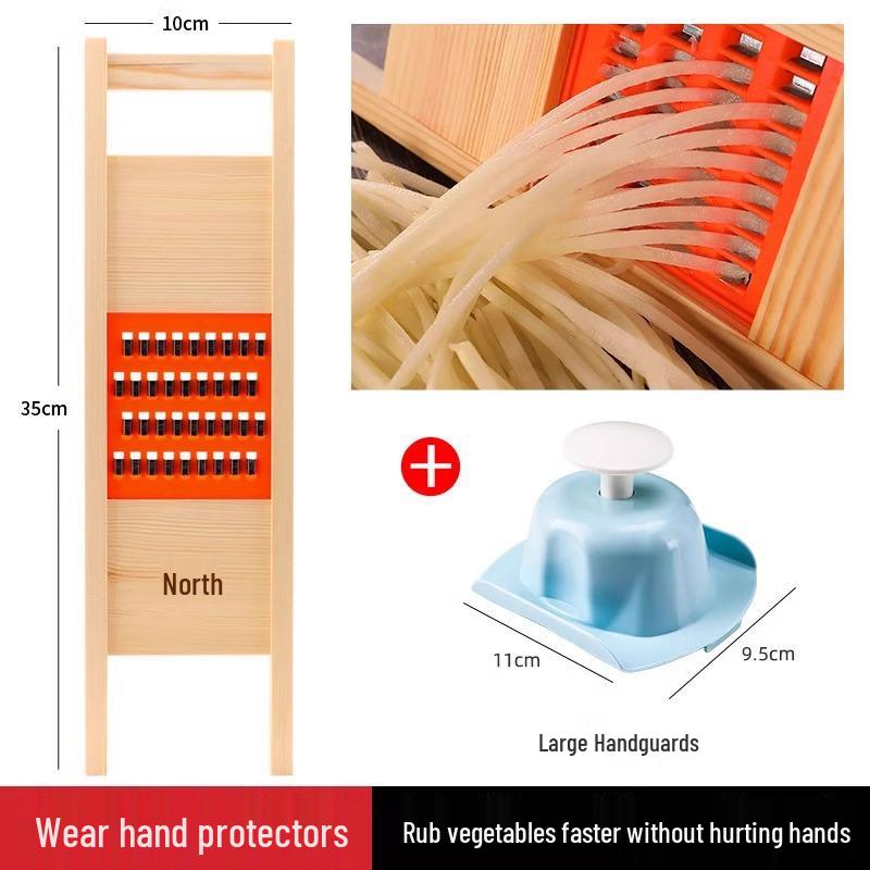 Толстая картофелерезка: Безопасная ручная терка для очистки, нарезки и шинковки овощей