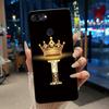 Newest Letter Crown Design Phone Casing For ASUS Zenfone Max Plus (M1) ZB570TL Black Case Bumper Silicone Shockproof Soft Cover