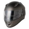 ISHINO SHOKAI Motorcycle Helmet Full Face Helmet LIBERTER 736 ISN21402 Free Matte Gunmetal (About 57-60cm)