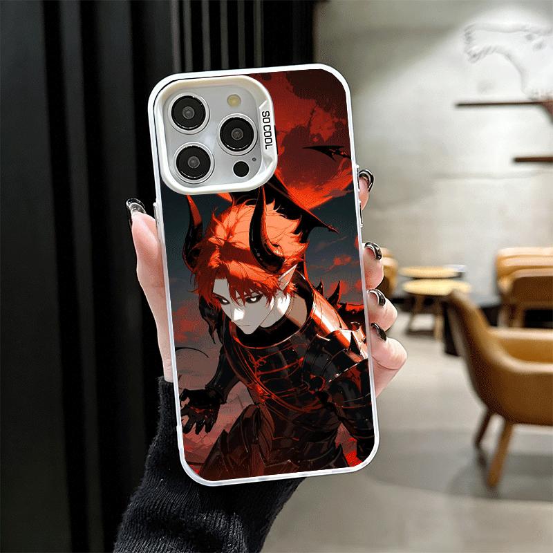 Чехол для телефона в аниме-стиле «Злой Плохой Парень» для iPhone 15 16 17 Pro Max 17Air 16E 14 Plus 13 12 Mini, противоударная задняя крышка