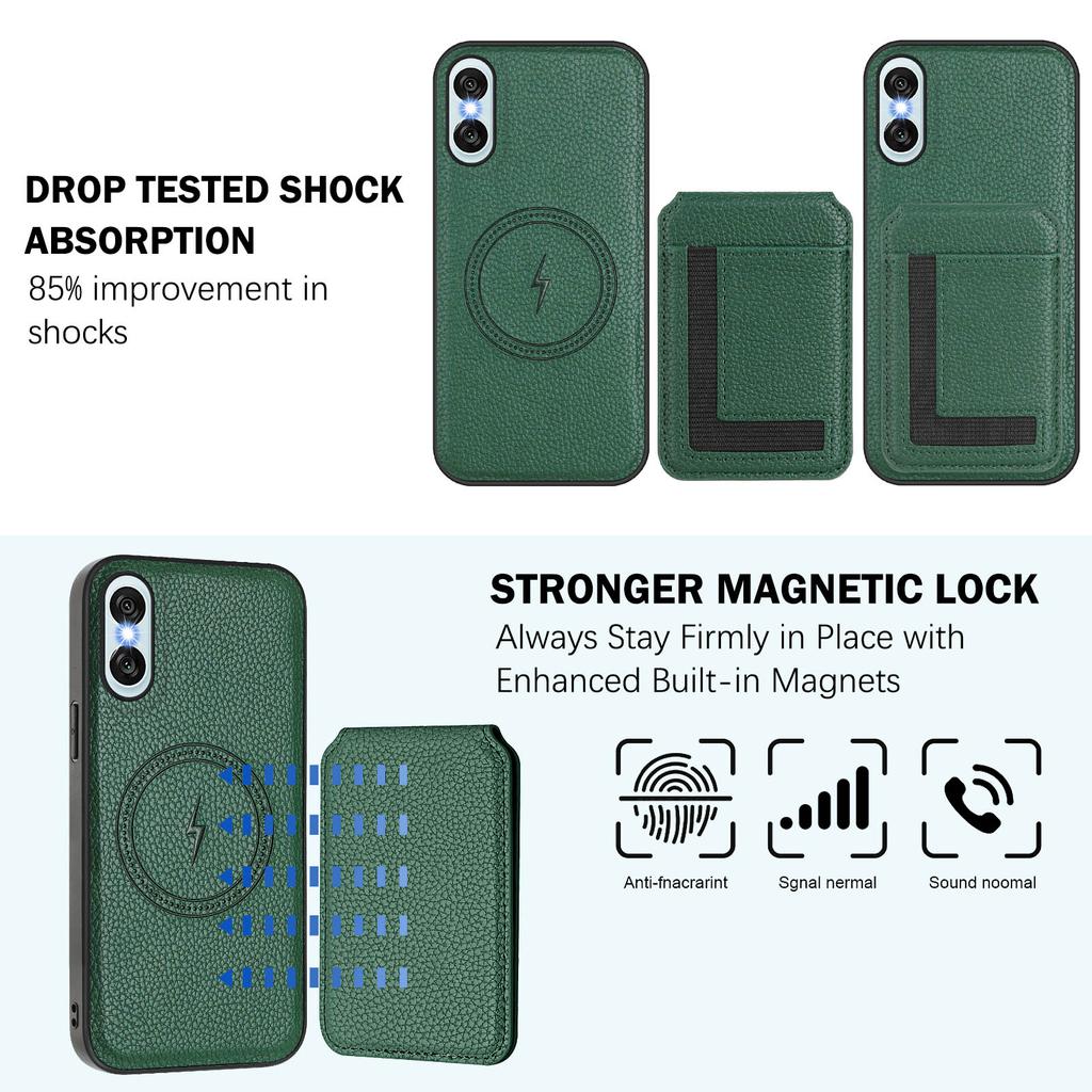 Magsafe 2 In 1 Detachable Sony Wallet Case with Card Holder Magnetic Kickstand PU Leather Flip Cover For Sony Xperia 1 VI/Sony Xperia 10 VI