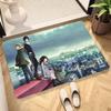 Аниме N-Noragami Коврик для пола Коврик для ванной Детская комната Спальня Украшение Балкон Противоскользящий Придверный коврик Гостиная Приветственный коврик