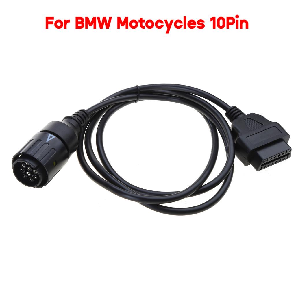 10-контактный сканер, 10-контактный на 16-контактный разъем OBD2, диагностический удлинительный кабель, используемый для мотоцикла ICOMD