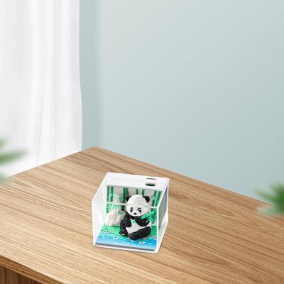 Календарь Time Piece 3D блокнот в форме панды поделка своими руками настольный декор для дома