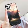 Camping Nature Mountain Phone Case for iPhone 17 Air 16 16e 15 Plus for Apple 13 11 12 14 Pro Max Cover coque fundas