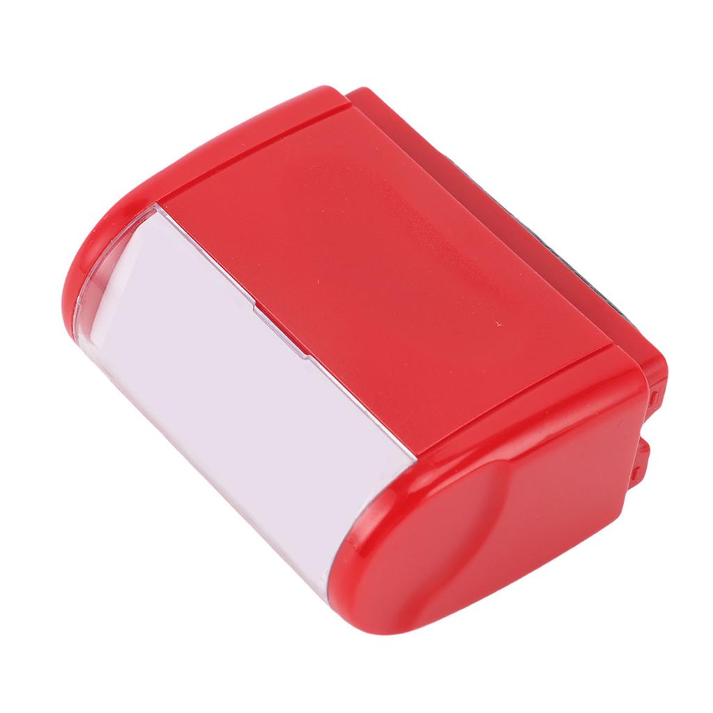 ID Protector Ink Roller Stamp Portable ID Confidential Security Roller with 3Pcs Refill Inks for Invoices Authorization