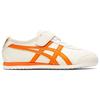 ONITSUKA TIGER Mexico 66 Кожа Ретро Беговые Низкие Кроссовки Детские Повседневные Кроссовки Детские Кроссовки Белый Оранжевый 1184A049-100