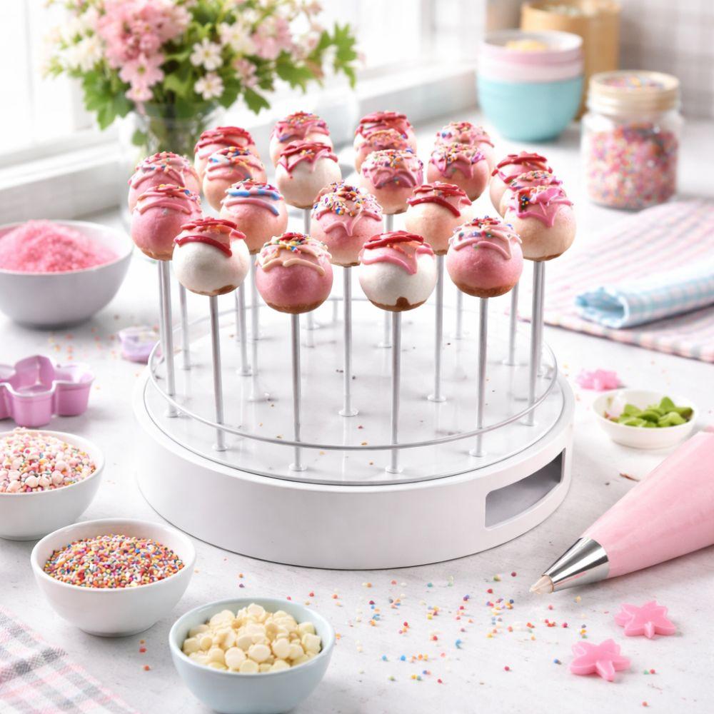 Clear Acrylic Cake Pop Stand Round Dessert Stand Display Stand Cake Pop Display  Party Table Decor