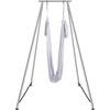 Aerial Yoga Frame & Yoga Hammock, 9.67 ft Height Professional Yoga Swing Stand Comes with 6.6 Yards Aerial Hammock, Max 551.15 lbs Load Capacity Yoga