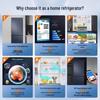 Haier 342L French Door Frost-Free Refrigerator with Black Gold Purification CN plug (adapter included)