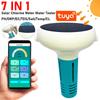 WiFi Интеллектуальный 7-в-1 Тестер Качества Воды в Бассейне Tuya Zigbee PH/ORP/EC/TDS/Соленость/Температура/CL Измеритель Солнечный Хлора