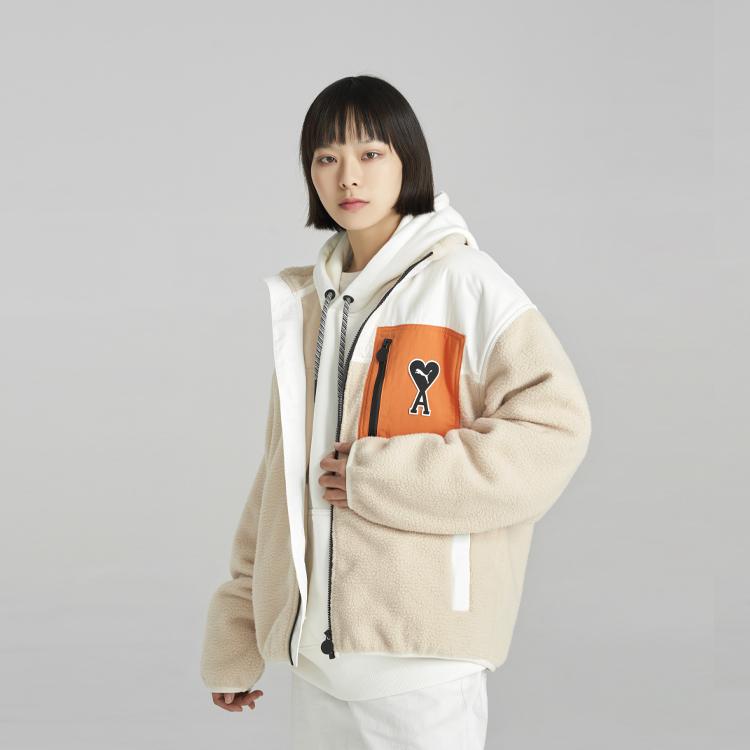 Puma Куртка X Ami Sherpa Светло-Песочный Мужская Верхняя Одежда Тан 535998-67