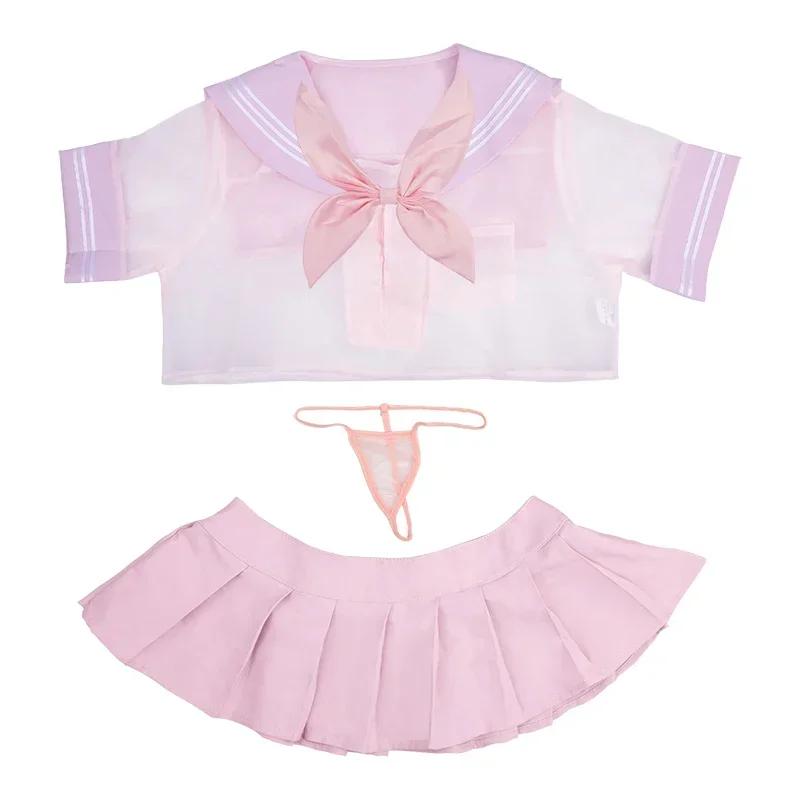 Женский сексуальный наряд, белая униформа медсестры, платье горничной, костюмы для ролевых игр, сексуальное нижнее белье для девочек, кружевное платье для кормления с юбкой-стрингами