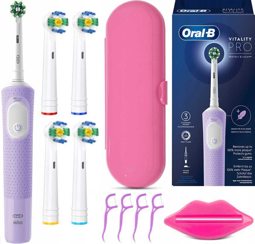 Oral-B Vitality Pro Electric Toothbrush, Lilac Mist 1 Pc