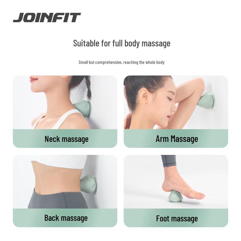 JOINFIT Массажер-мяч для снятия мышечного напряжения с присоской