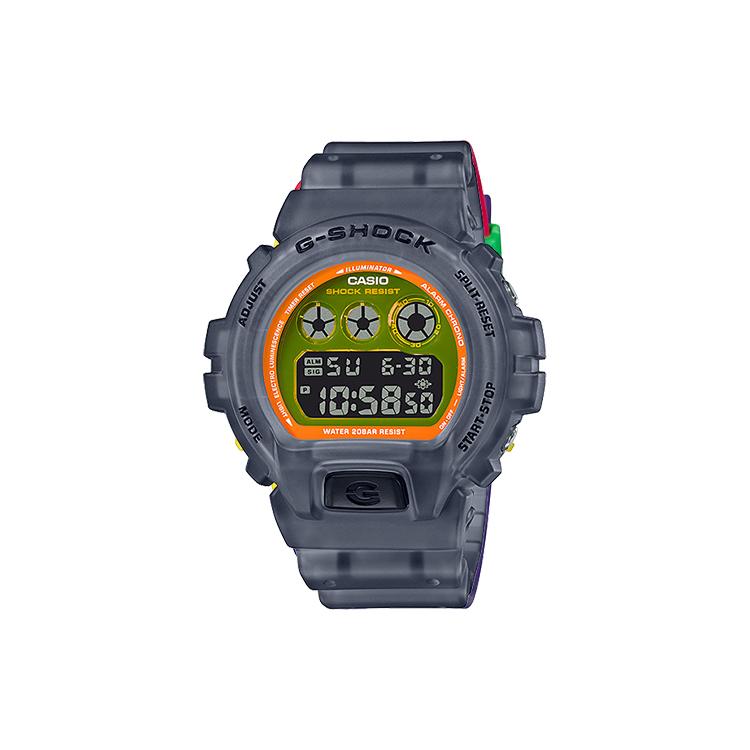 Casio Мужские часы G-SQUAD Зеленые DW-6900LS-1 DW-6900LS-1