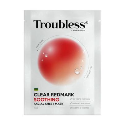 CLEAR REDMARK УСПОКАИВАЮЩАЯ ТКАНИ ДЛЯ ЛИЦА 25мл*5шт, Kbeauty, корейская косметика, пробник