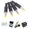 Black Male Barrel Connectors 14mm DC Male Jack Monitoring DC Power Plug DC Power Plug Socket