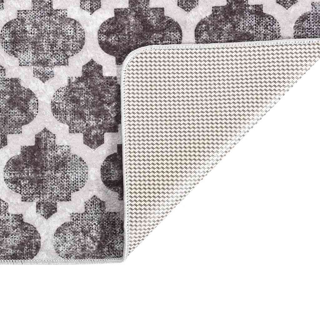 Washable Rug 80x150 cm Multicolor Non Slip
