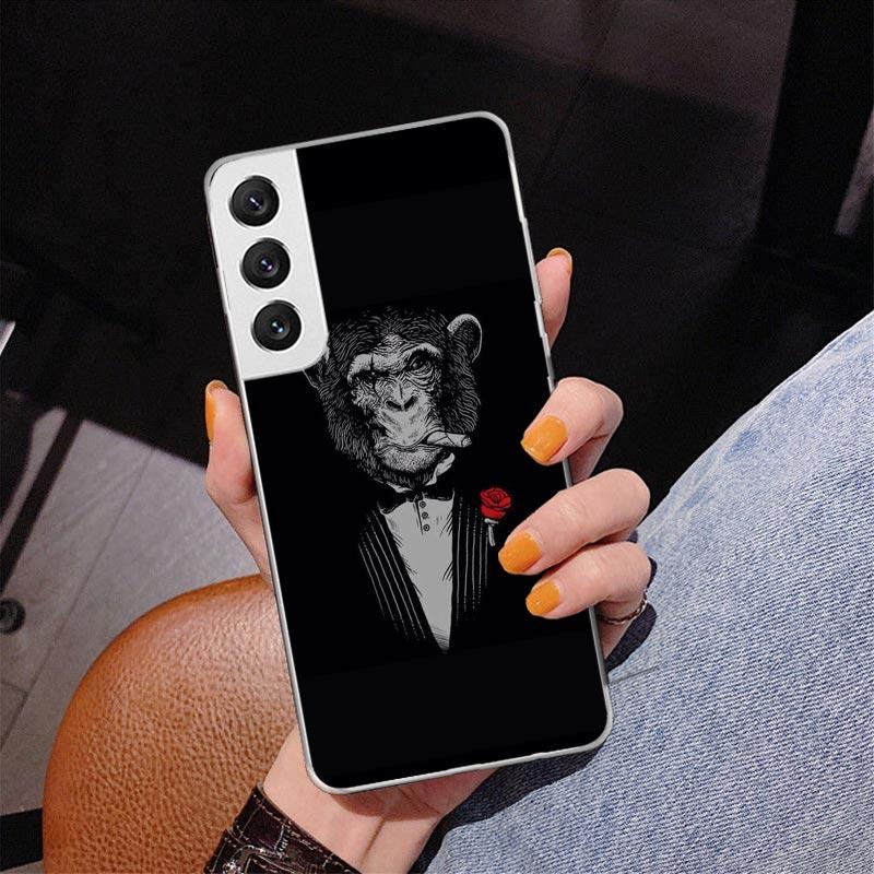 Man Suit Shirt Tie Phone Case For Samsung Galaxy S24 S25 Edge S26 Ultra S23 S22 S21 Plus S20 FE + Personalized Print Cover Galax