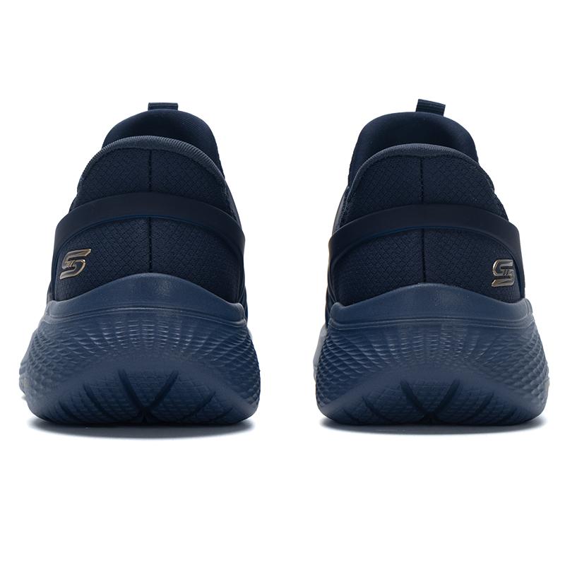 Skechers Bobs Спортивная серия Шнуровка Удобные Низкие Повседневные Кроссовки Женские Темно-синий 117507-NVY
