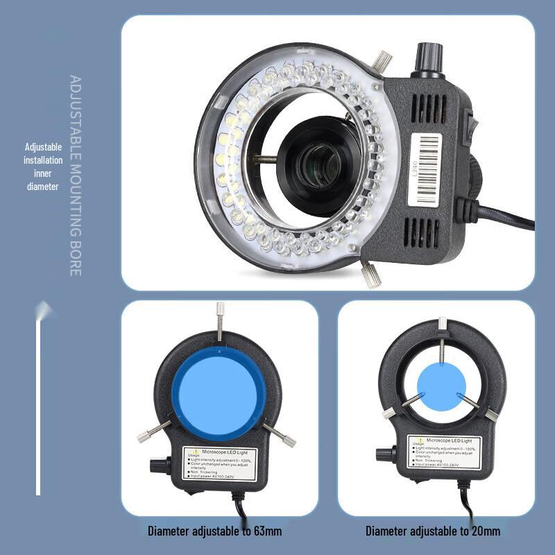 AOSVI Industrial LED Ring Light for Stereo Microscopes