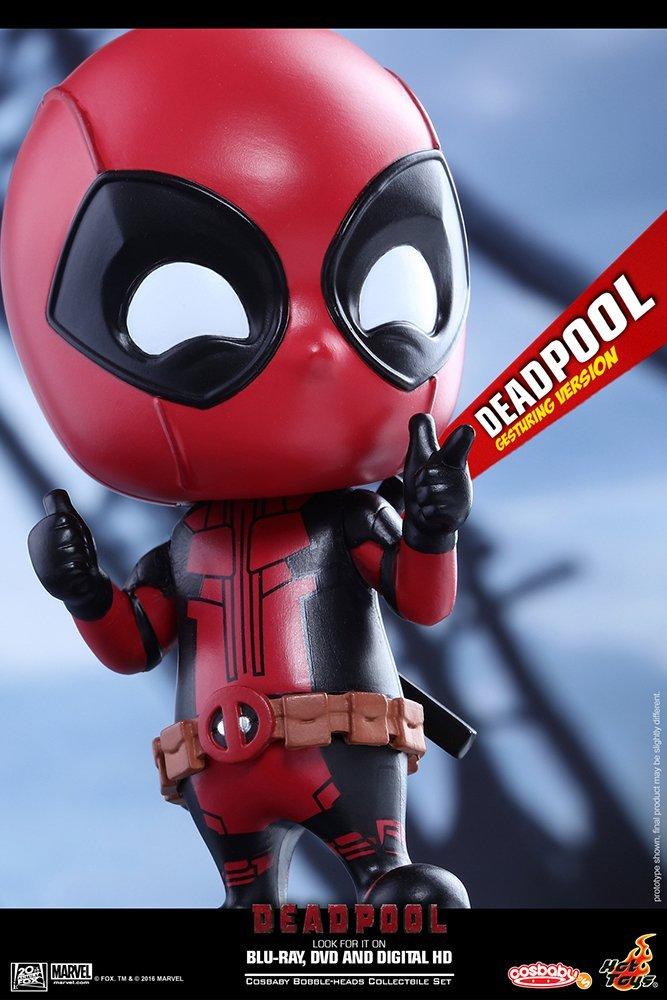 Deadpool Cosbaby Size S Deadpool Height 10cm Plastic Painted Finished Figure (Niconico Version) Approx.